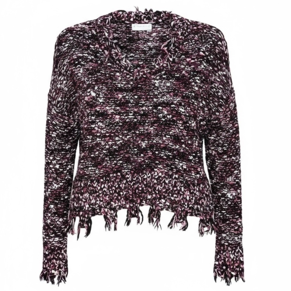 Made With Love by FCT Knit Cropped Sweater Size M